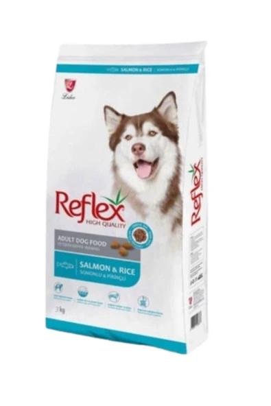 Reflex Somonlu Ve Pirinçli Yetişkin Köpek Maması 15kg