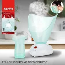 Aprilla Afm-2817 Buharlı Yüz Saunası Burun Buhar Aparatlı Led Işıklı Otomatik Kapanma ürün görseli