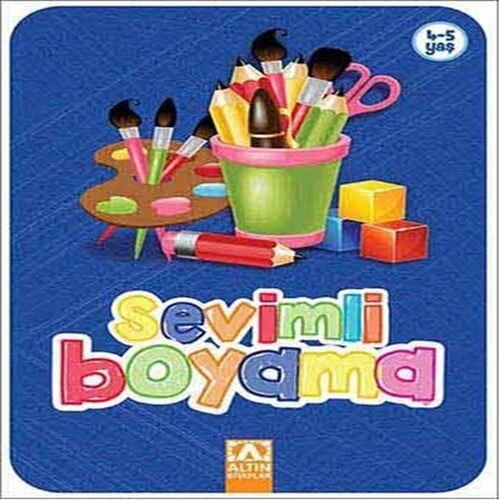 Sevimli Boyama - Lacivert ürün görseli