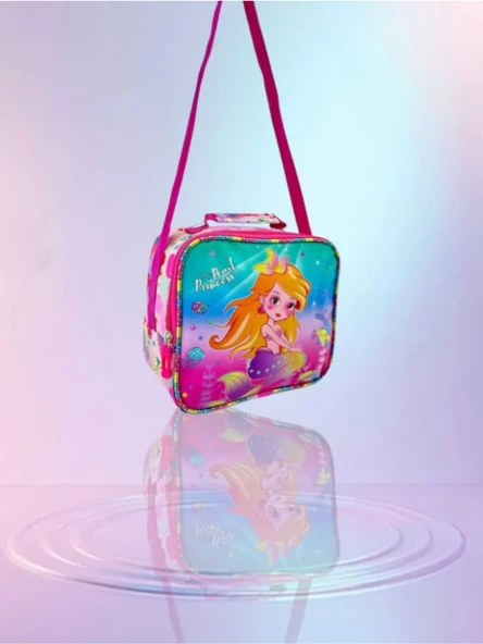 Relaxion Simli Deniz Kızı Desenli Thermal Beslenme Çantası 3323 ürün görseli 1