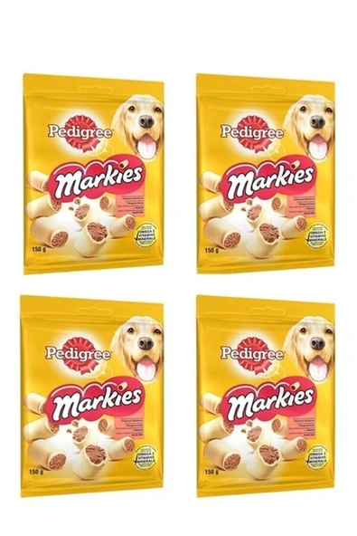 Pedigree Markies Köpek Ödül Bisküvisi 4x150 gr
