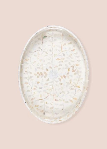 The Mia Sedef Oval Tepsi 45x33x6cm TLC0079 - 5