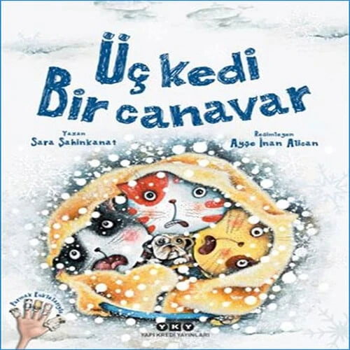 Üç Kedi Bir Canavar ürün görseli