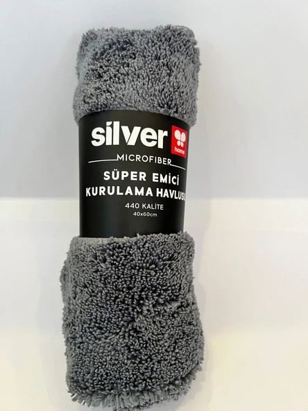 Silver Home Süper Emici 50x70 Araç Kurulama Havlusu