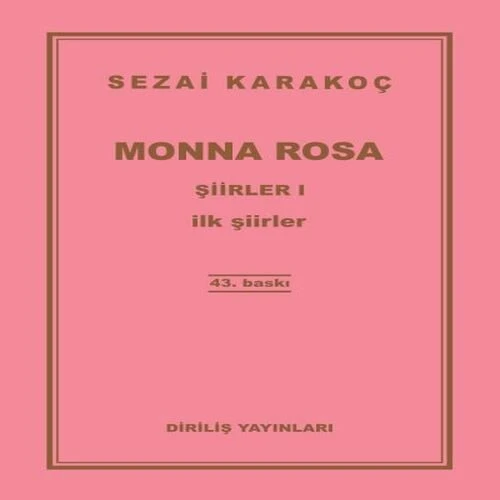 Şiirler 1 - Monna Rosa ürün görseli