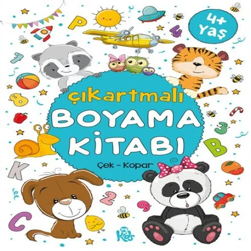 Çıkartmalı Boyama Kitabı - 4 Yaş + ürün görseli