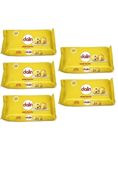 Dalin Islak Mendil 5 Adet ürün görseli 1