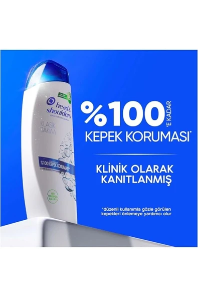 Head & Shoulders Klasik Bakım Kepek Karşıtı Günlük Kullanım 330 ml Şampuan - 3