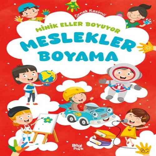 Minik Eller Boyuyor – Meslekler Boyama Kitabı (Örnek li) ürün görseli