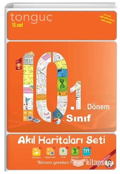 10.1 Akıl Haritaları Seti Tonguç Yayınları