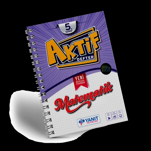 YANIT YAYINLARI 5.SINIF MATEMATİK AKTİF DEFTER ürün görseli