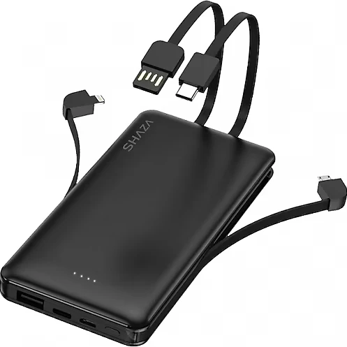 Shaza Smart Chip SG1001 Siyah 10000 mAh Powerbank - 3