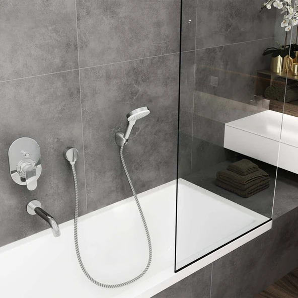 Hansgrohe Vernis Blend Vario Porter Duş Seti 1.6 m - 3