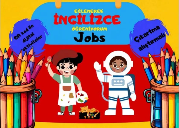 Eğlenerek İngilizce Öğreniyorum - Jobs ürün görseli