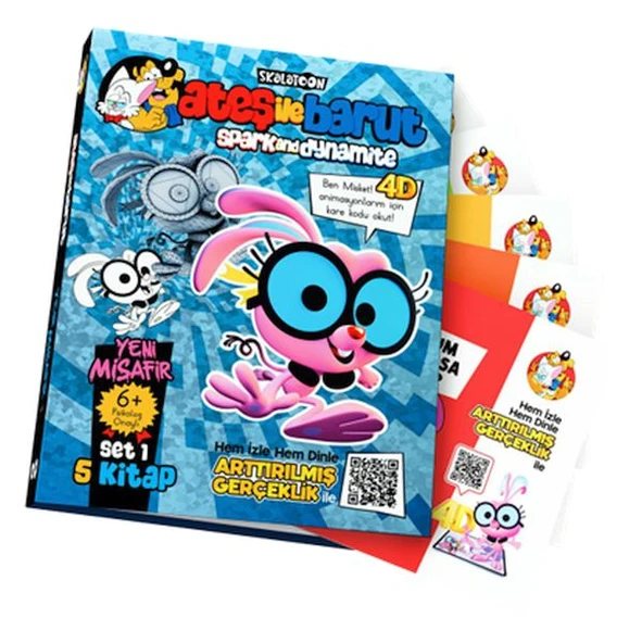 Ateş İle Barut Yeni Misafir Ar (4D) Animasyonlu Set 1 ürün görseli