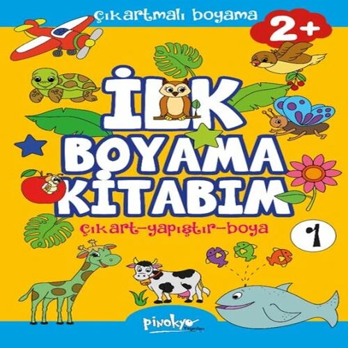 Çıkartmalı İlk Boyama Kitabım 2+ Yaş-1 ürün görseli