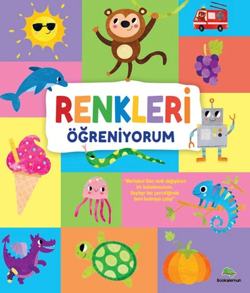 Renkleri Öğreniyorum – Ciltli ürün görseli