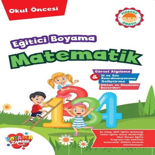 Eğitici Boyama - Matematik ürün görseli