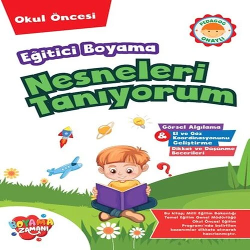 Eğitici Boyama - Nesneleri Tanıyorum ürün görseli
