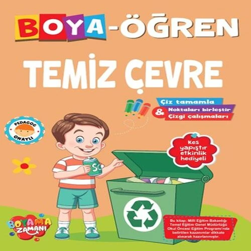 Boya Öğren - Temiz Çevre ürün görseli