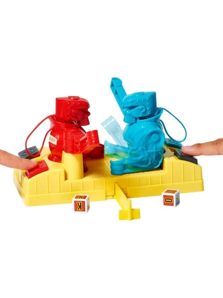Mattel Rock' em Sock'em Vur veya Engelle Oyun Seti HDN94 - 5