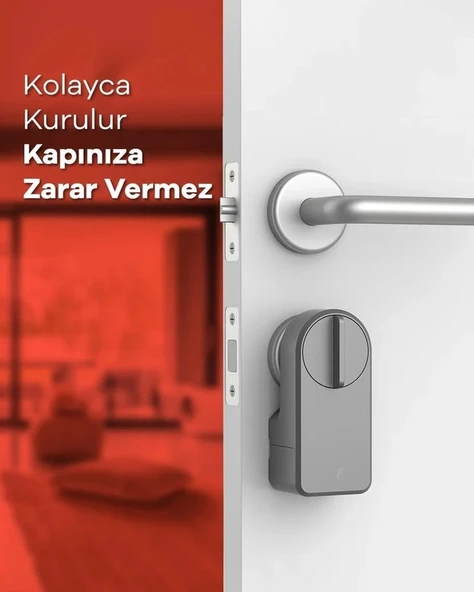 Akıllı Kapı Kilidi Ve Tuş Takımı - 4