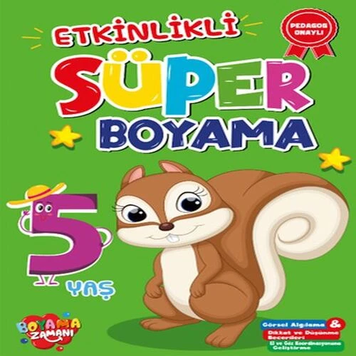 Etkinlikli Süper Boyama 5 Yaş ürün görseli