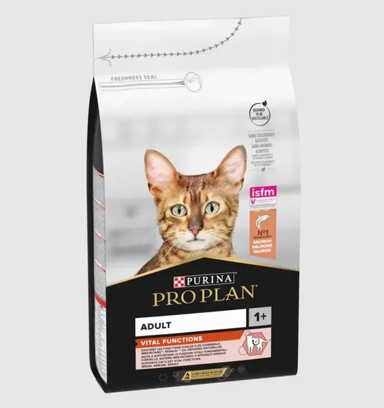 Pro Plan Vital Functions Adult Yetişkin Somonlu Kedi Maması 3 Kg