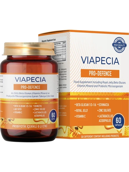 Viapecia Pro-Defence 60 Kapsül