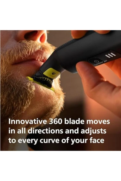 Philips OneBlade Pro 360, Li-Ion, 14 uzunluk ayarı, QP6551/15 - 4