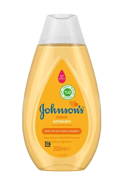 Johnson's Baby Johnson's Baby Göz Yakmayan Bebek Şampuanı 200 ml ürün görseli 1