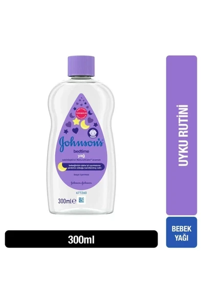 Johnson's Baby Bedtime Bebek Yağı 300 ml ürün görseli