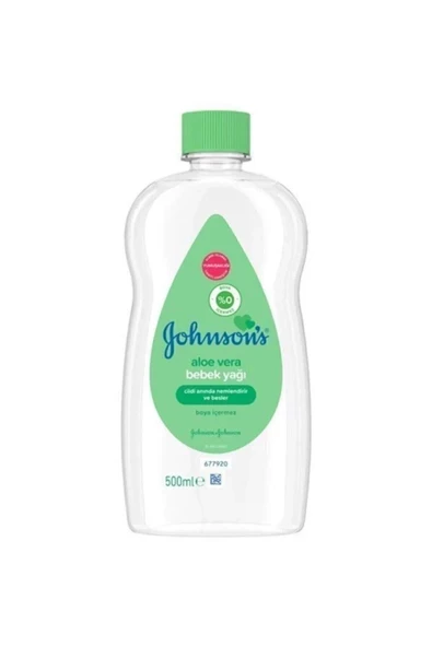 Johnson's Baby Oil Aloe Vera Bebe Yağı 500 Ml - 1