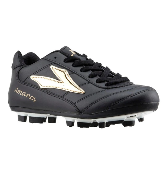 Lig AMANOS MATCH Siyah Altın Erkek Krampon - Resim 2