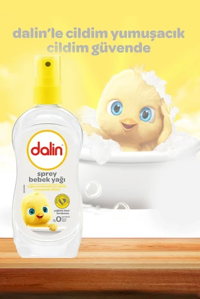 Dalin Bebek Yağı Sprey 200ml - 1