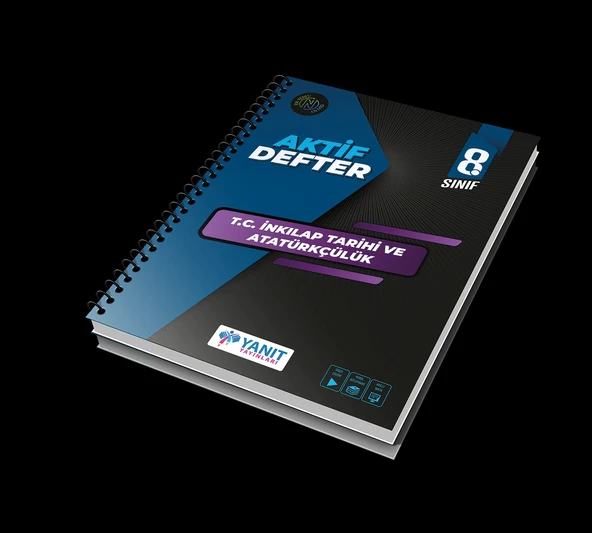 YANIT YAYINLARI 8.SINIF LGS T.C İNKILAP TARİHİ AKTİF DEFTER ürün görseli