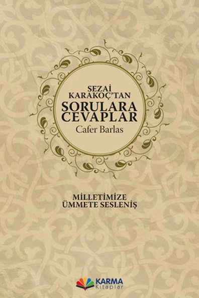 Sezai Karakoç’tan Sorulara Cevaplar ürün görseli