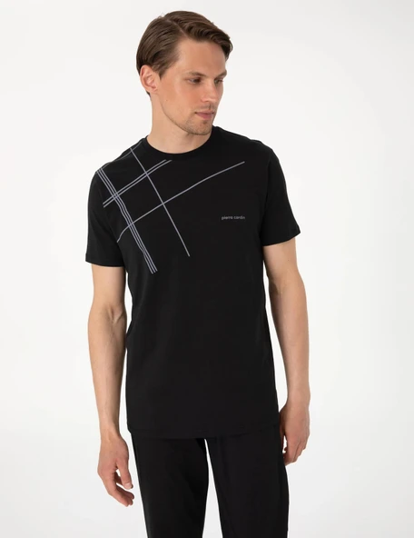 Pierre Cardin Erkek Kısa Kollu Bisiklet Yaka Pijama Takım - 10