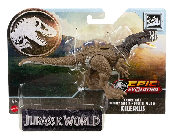 Mattel Jurassic World Tehlikeli Dinozor Paketi Kıleskus HLN49-HTK50 - 2