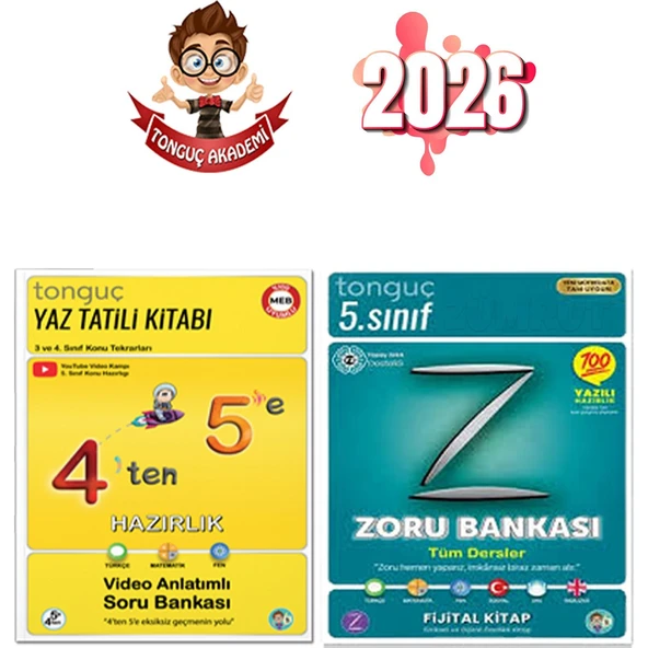 4 Ten 5 E Hazırlık Kitabı+ 5. Sınıf Zoru Bankası ürün görseli 1