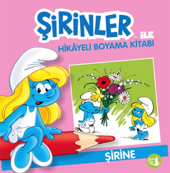 Şirinler İle Hikaye Boyama Kitabı - Şirine ürün görseli