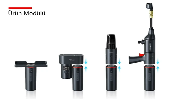 Cosmo Technology Profesyonel Araç Bakım ve Yardım Seti  Çok Amaçlı Otomobil Ekipmanları - 4