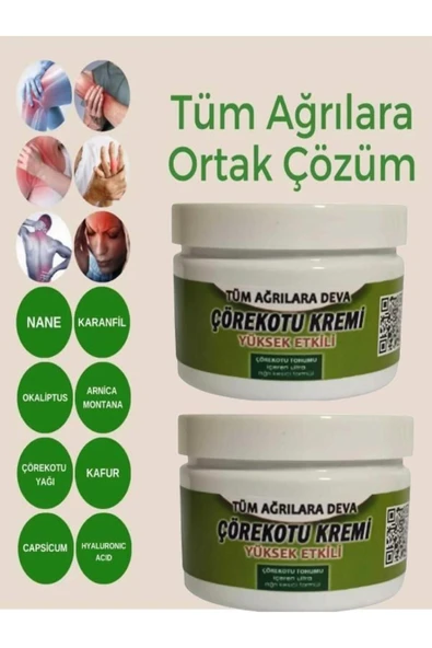 Çörekotu Kremi Bel Sırt Adale Sızılarını Ağrı Ve Masaj Kremi 150 ml 2 Adet - 2