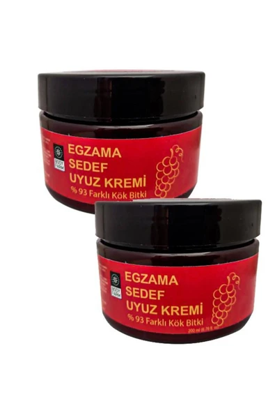 Egzemaya Sed.efe Ve Kaşıntılarnıza Karşı %93 Farklı Kök den Krem 200ml 2 Adet - 1