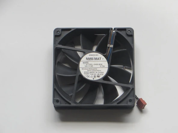 2.EL NMB 4710KL-04W-B56 12V 0.72A 4 PİN 12 CM  SOĞUTUCU Fan - 2