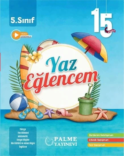 Palme 5.Sınıf 15 Günde Yaz Eğlencem Yeni