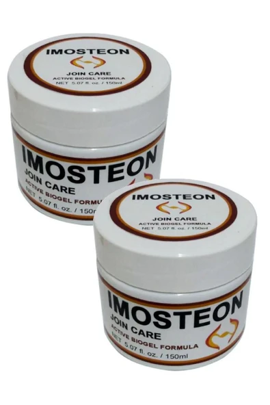 Imosteon Bel Sırt Adale Kiriş Sızılarına Ağrı Ve Masaj Kremi 150 ml X 2 Adet