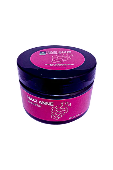 Hacı Anne Hemeroid Sızıları Şişliği Azaltıcı Ağrı Ve Masaj Kremi 250 ml