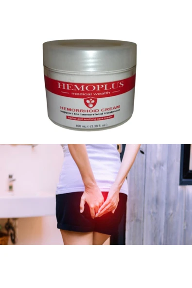 Hemoplus Homo.roid Yanma ve Sızı Masaj Bakım Kremi 100 ml x 1 adet - 2
