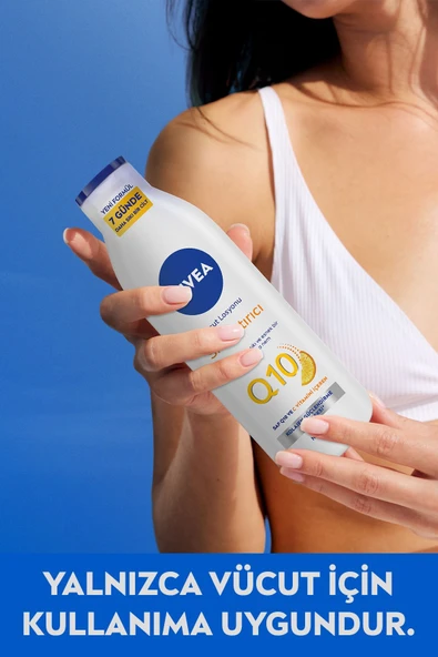 NİVEA Q10 SIKILAŞTIRICI VÜCUT LOSYONU 250ML, C VİTAMİNİ, 10 GÜNDE SIKILAŞMA, NEMLENDİRİCİ - 6